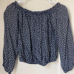 Brandy Melville Floral Blouse